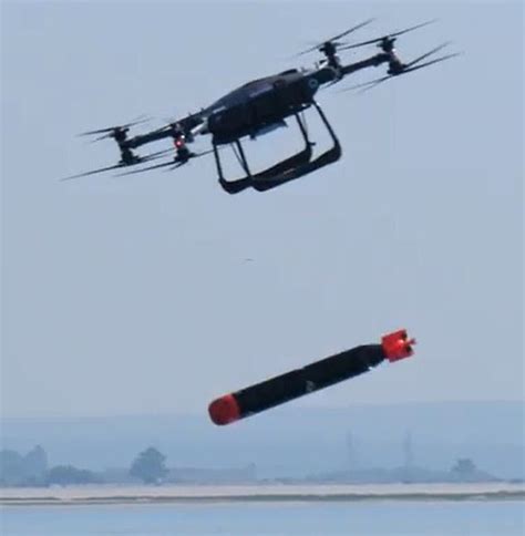 torpedo drop test|Drone Named After the Terminator Launches a .